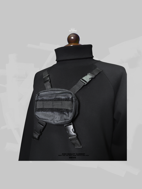 Sweater Turtleneck + Military pocket